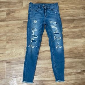 American eagle skinny jeans size 4